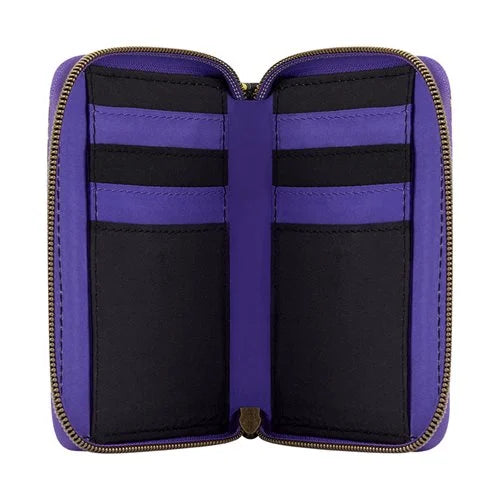 Disney Funko Villains Print Zip-Around Wallet