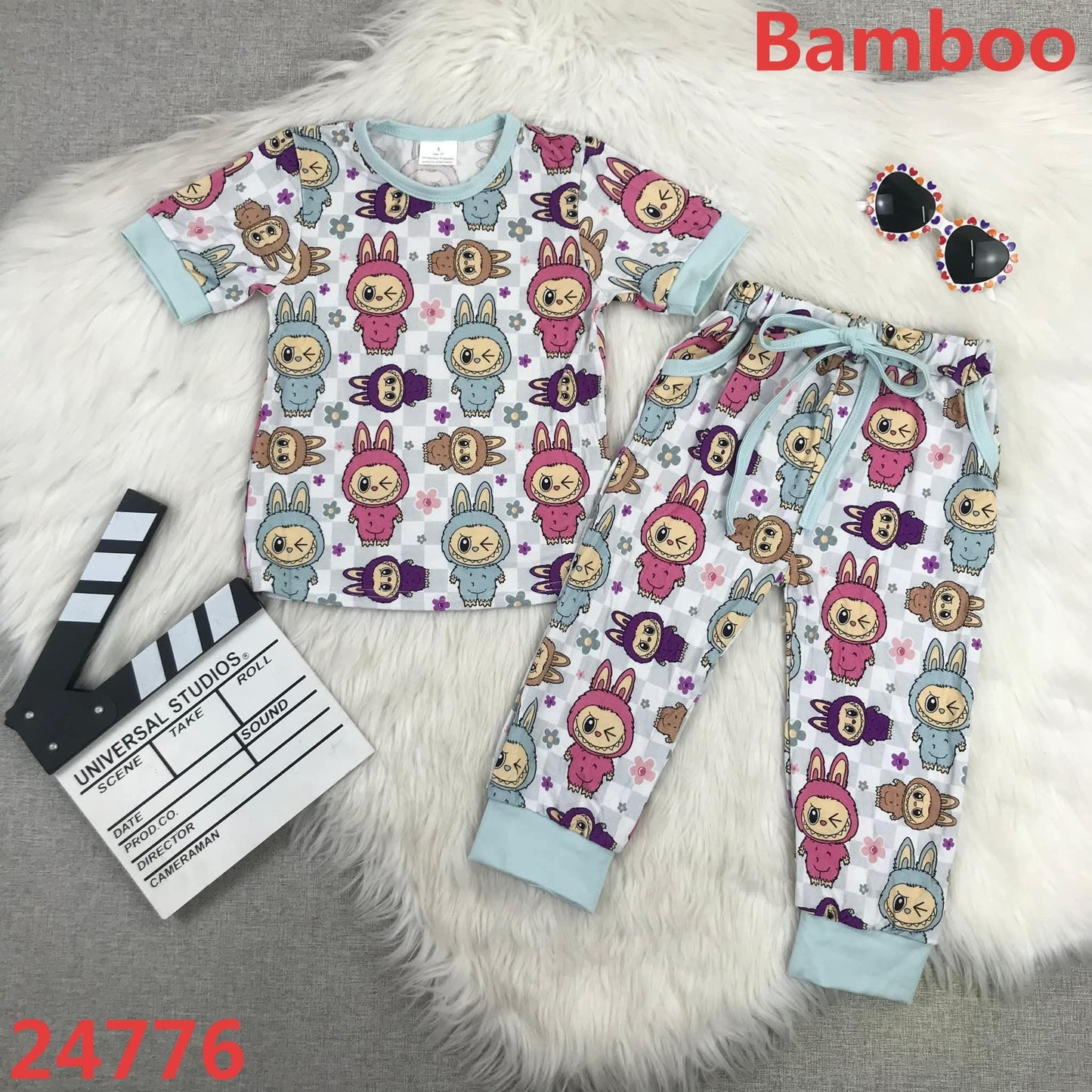 Labubu Bamboo PJ Set