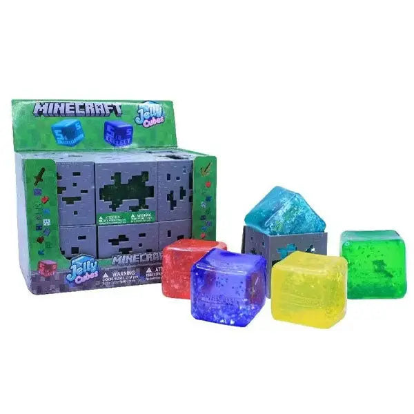Minecraft® Jelly Cube Series 1 Squishy® Fidget Toy Blind Box- Preorder - ETA mid November
