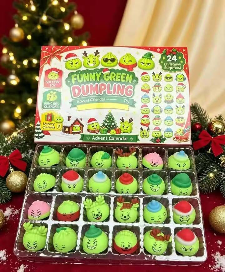 Grinchmas Dumpling Advent Calendar - Preorder - 6 week ETA