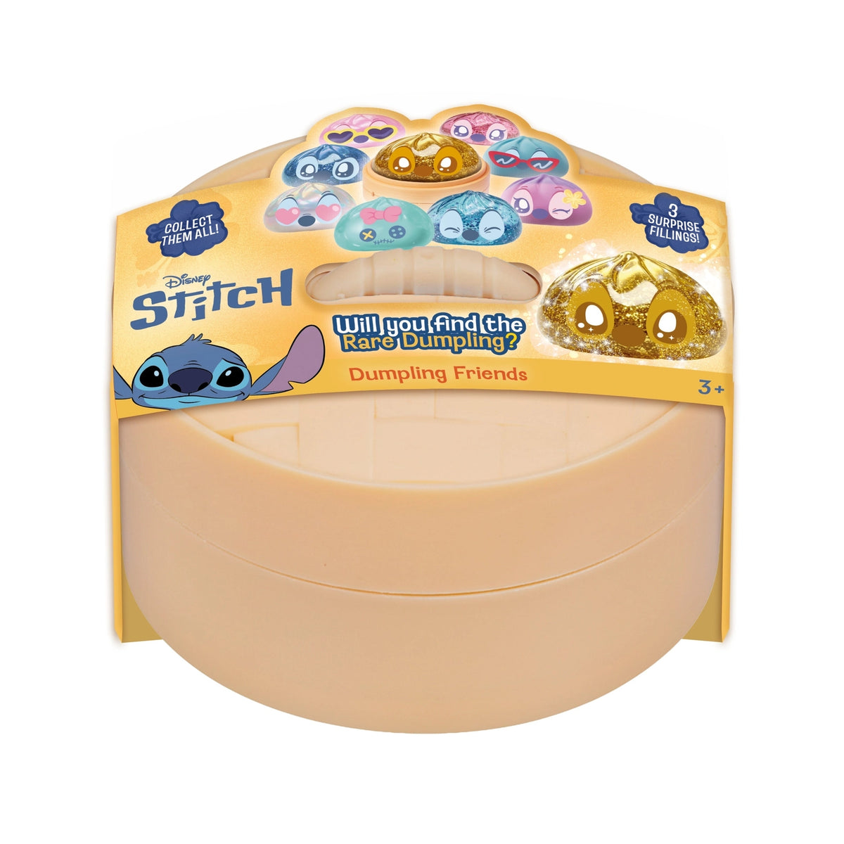 Disney® Stitch® Dumpling Friends Squishy Fidget Toy- Preorder - ETA mid November