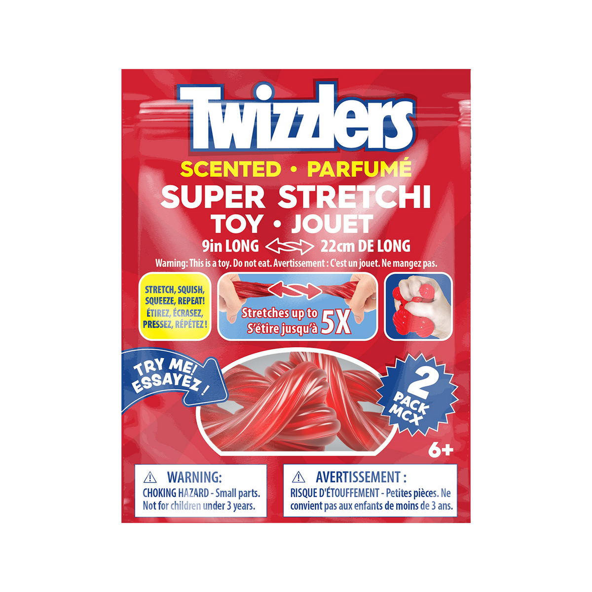 TWIZZLERS SCENTED SQUISHI TOY 3 PACK - Preorder - ETA Oct - Nov.