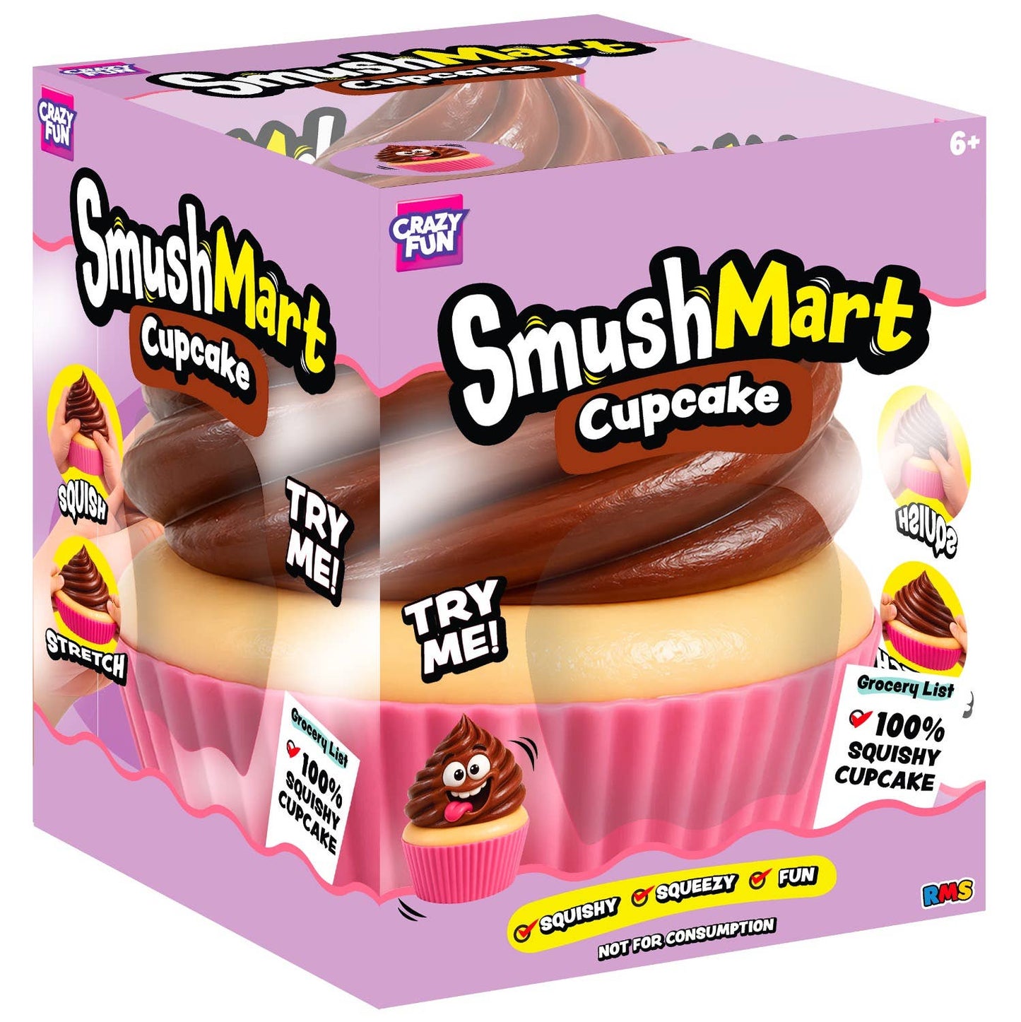 Authentic Rms® Smushmart™ Cupcake Squishy – Preorder - December ETA