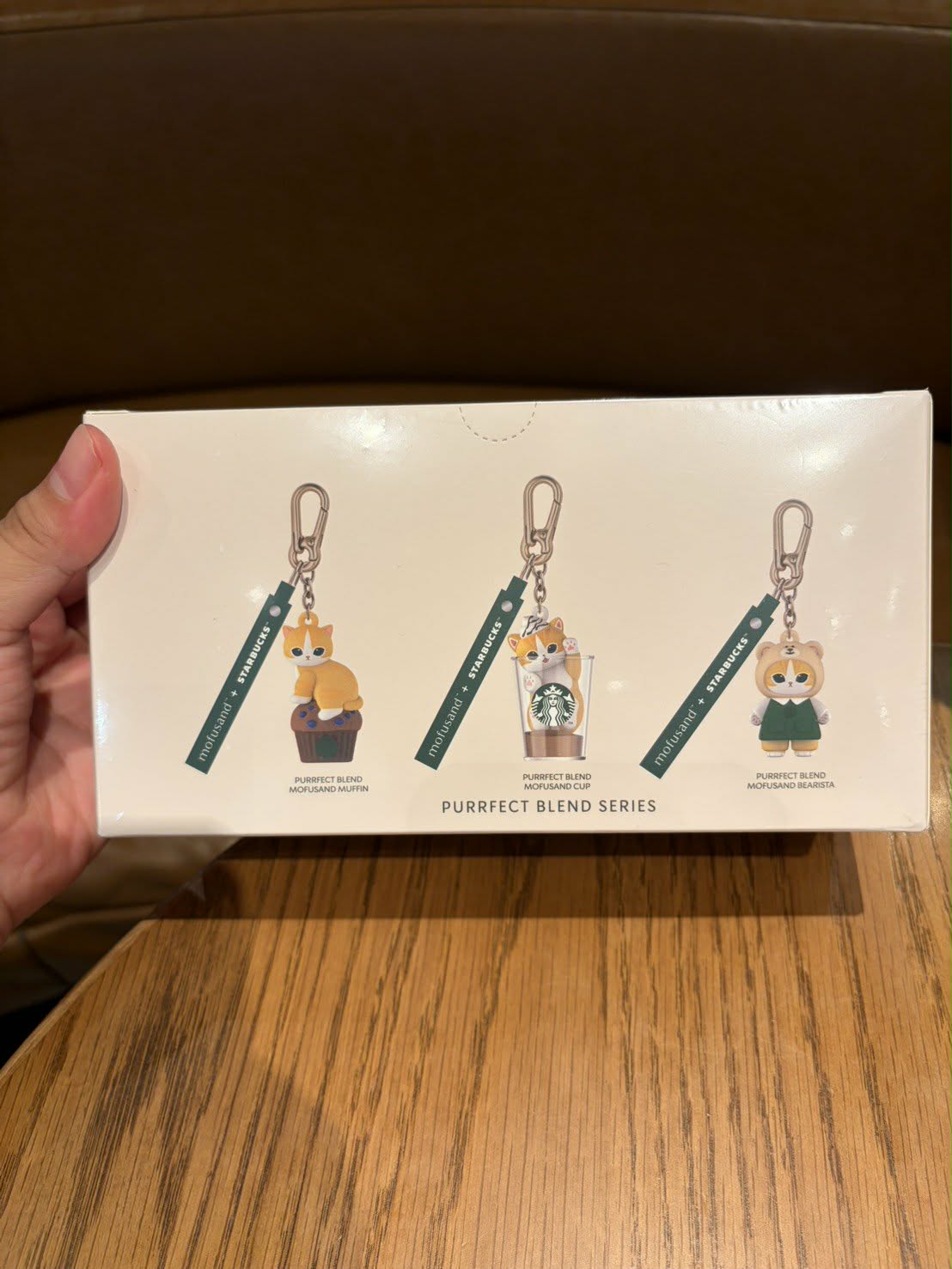 Singapore Exclusive Starbucks Mofusand Cat Keychains AUTHENTIC - Preorder