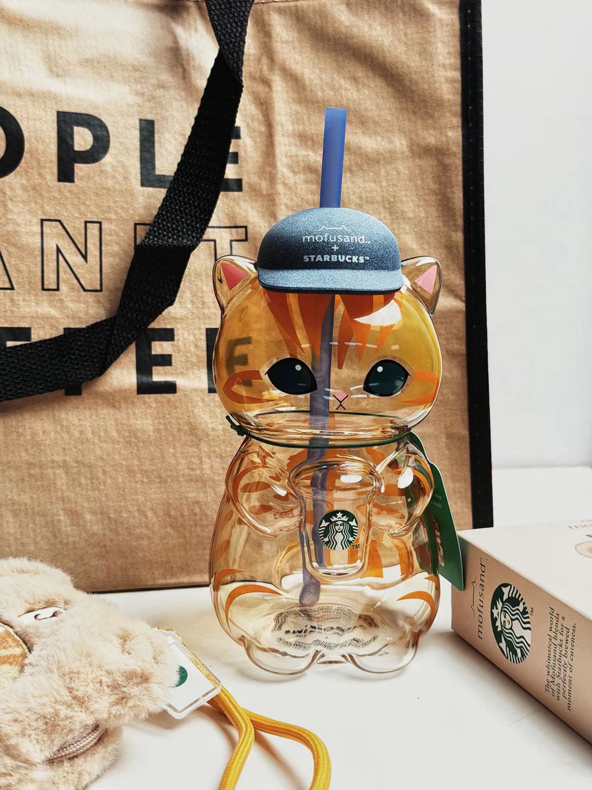 Singapore Exclusive Starbucks Mofus and Cat Bearista Cup- AUTHENTIC - Preorder
