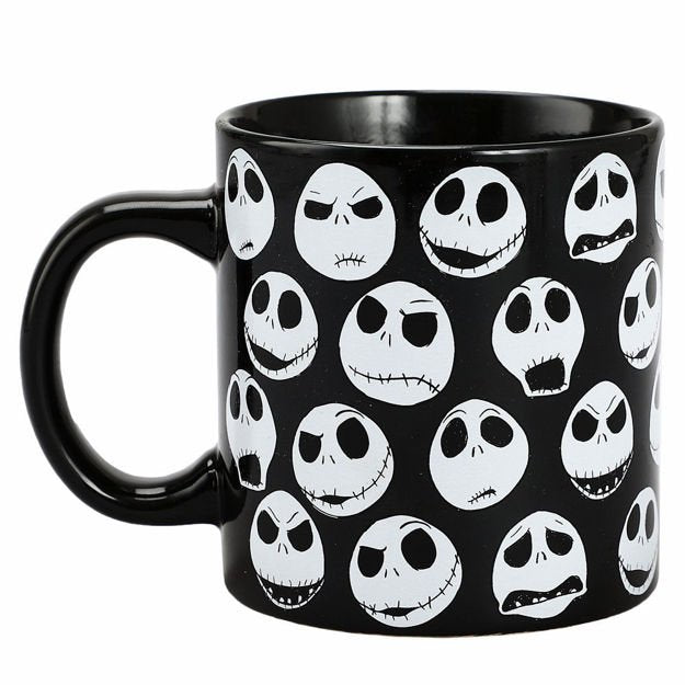 DISNEY JACK SKELETON PREMIUM SCULPTED CERAMIC MUG