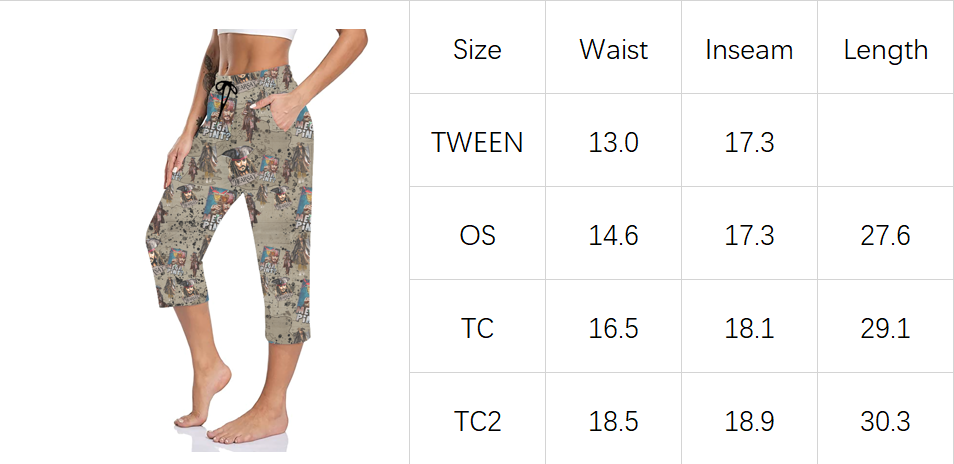 Haunted Mansion Capri JOGGER pants - Preorder