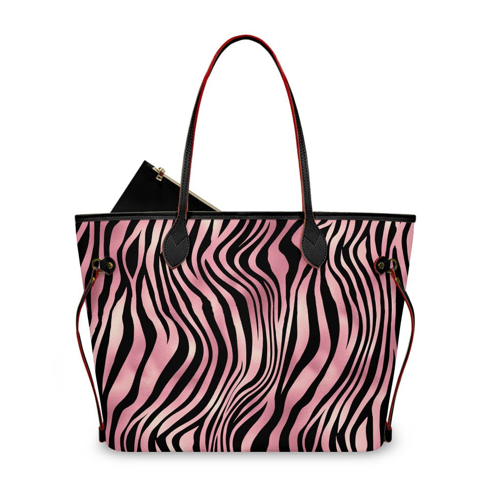 Pink Zebra Neverfull Purse - Preorder