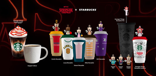 Starbucks Stranger Things Mexican Exclusive Release - Ready to Ship