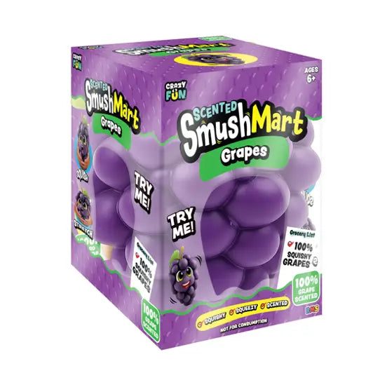 Rms® Smushmart™ Giant Scented Grape Squishy  – Preorder  - December ETA