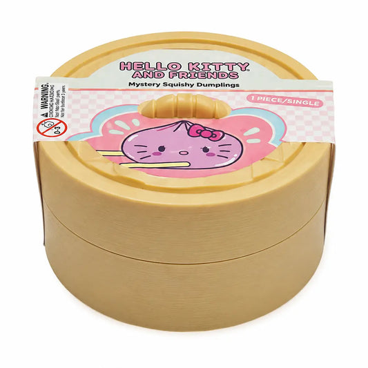 Authentic Sanrio Hello Kitty and Friends Mystery Squishy Dumpling Glow in the Dark Fidget- Preorder  - October