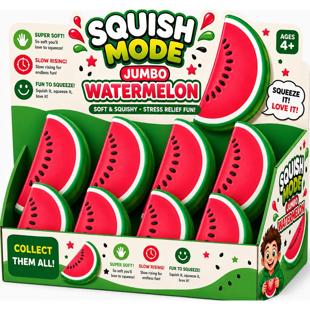 Jumbo Watermelon Sensory Toys-  Preorder - ETA Late Sept.