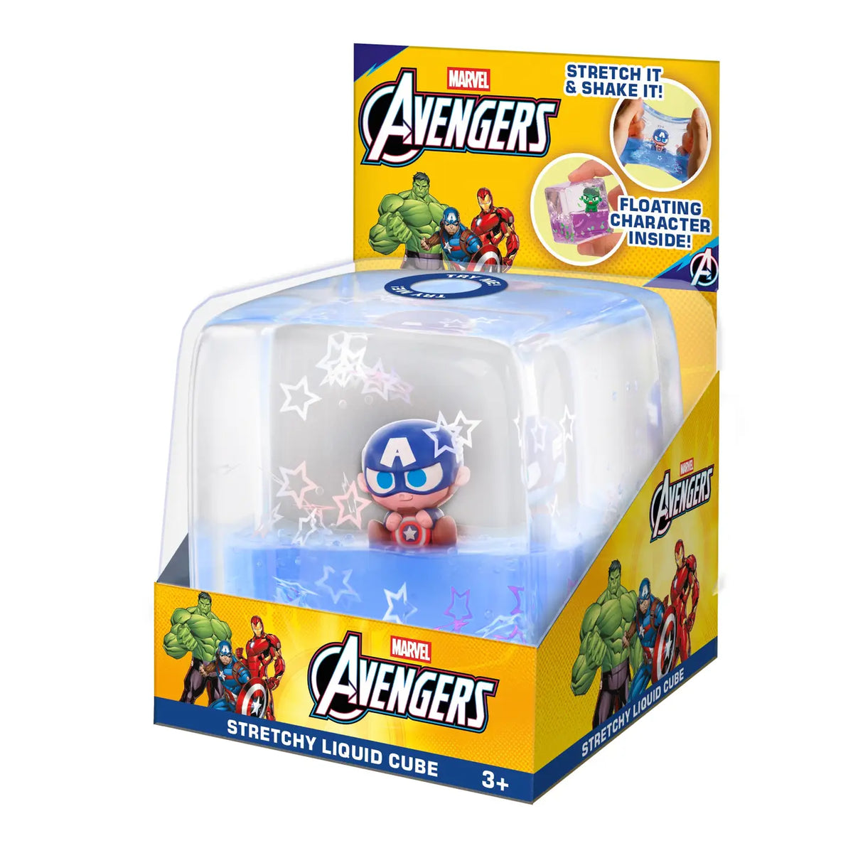 Marvel® Avengers Stretchy Liquid Cube Fidget Toy- Preorder  - ETA mid November