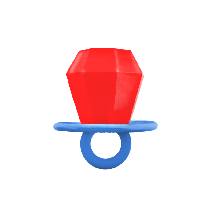 Licensed  Ring Pop Squishi Toy- Preorder - ETA Aug to Sept.