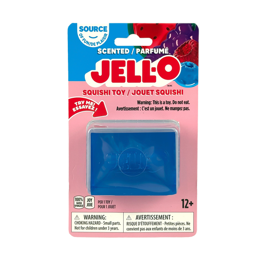 Licensed JELL-O  Squishy Toy - Preorder - ETA Aug to Sept. (Copy)