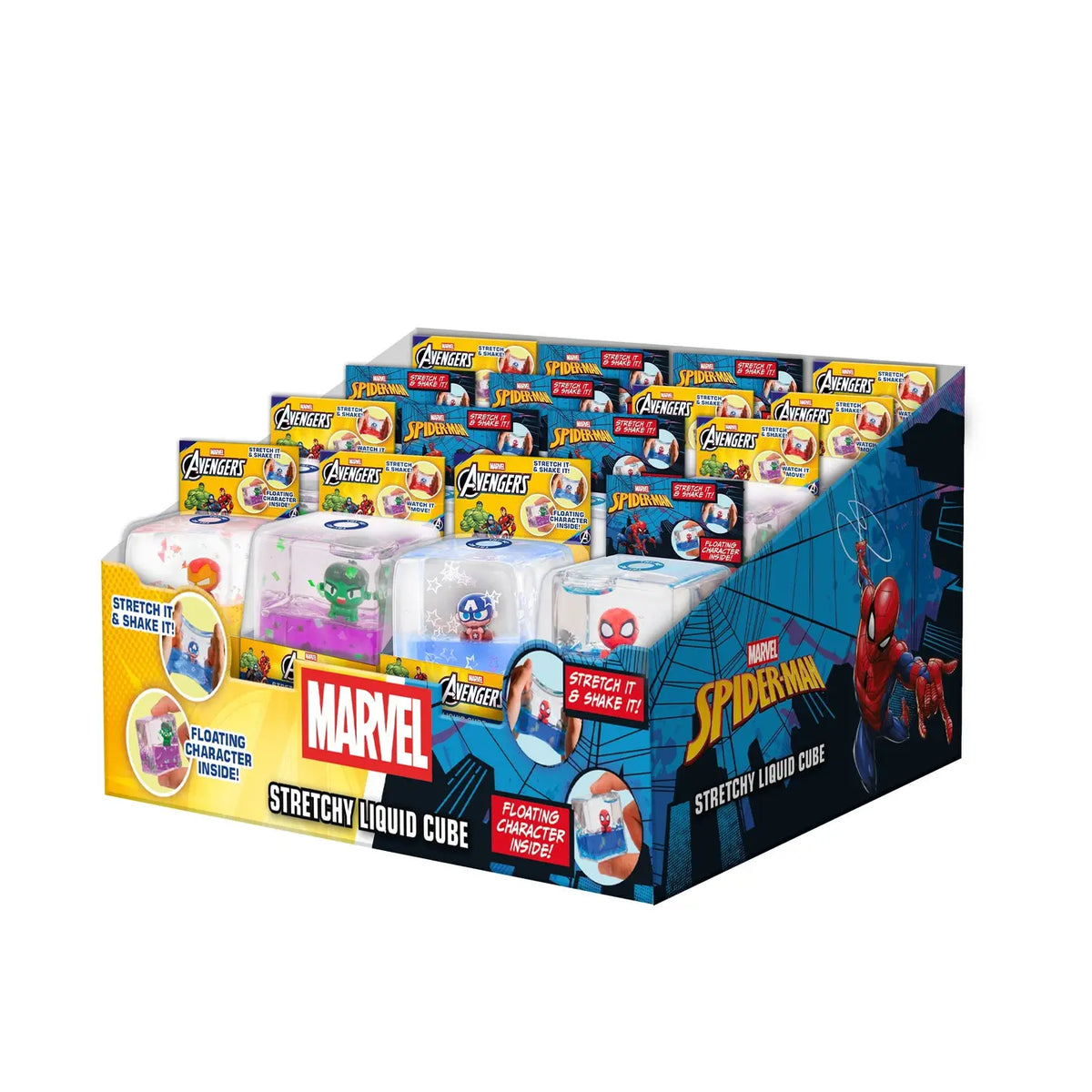 Marvel® Avengers Stretchy Liquid Cube Fidget Toy- Preorder  - ETA mid November