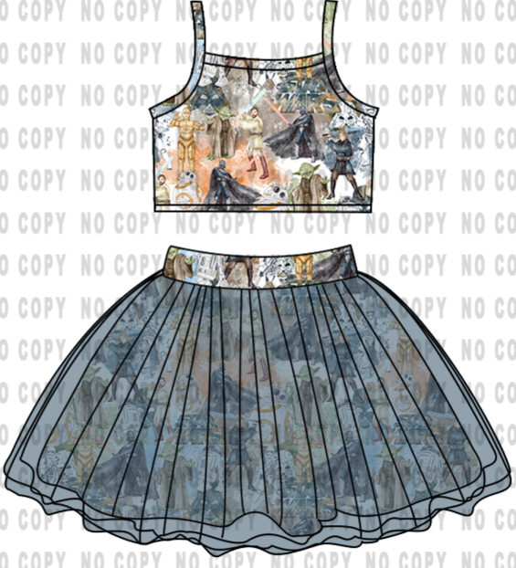 Star Wars Tutu Outfit