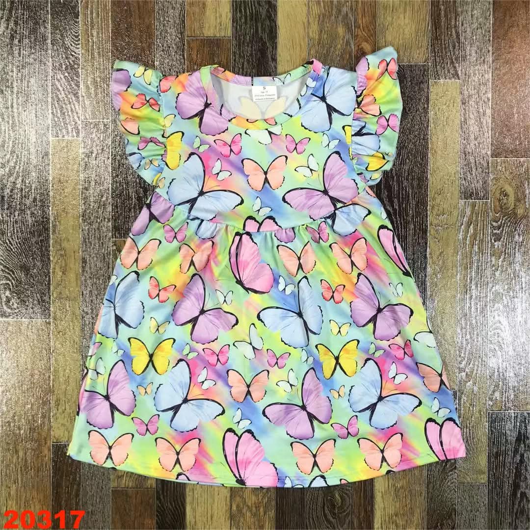 Butterfly Girl's Dress
