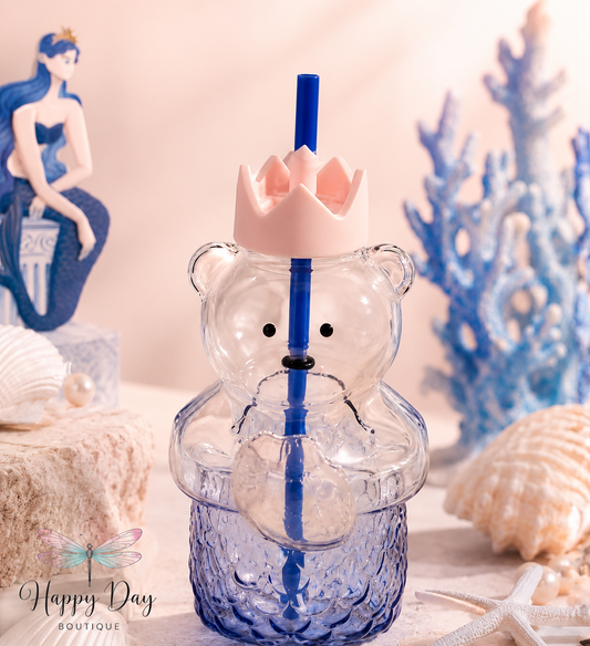 Starbucks Siren Bearista Glass Cup from Thailand - AUTHENTIC - Preorder