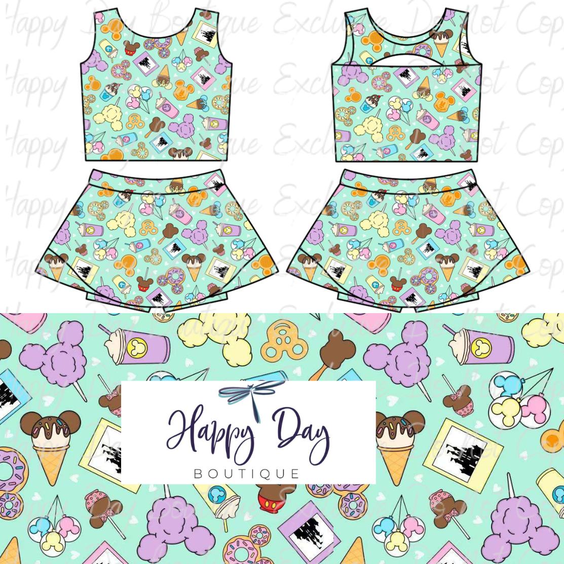 Adult's Park Snacks Yoga Set