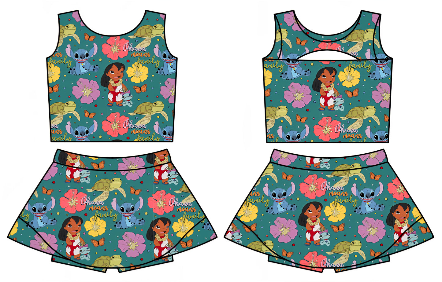 Stitch Kid's Yoga Set- Ready to Ship