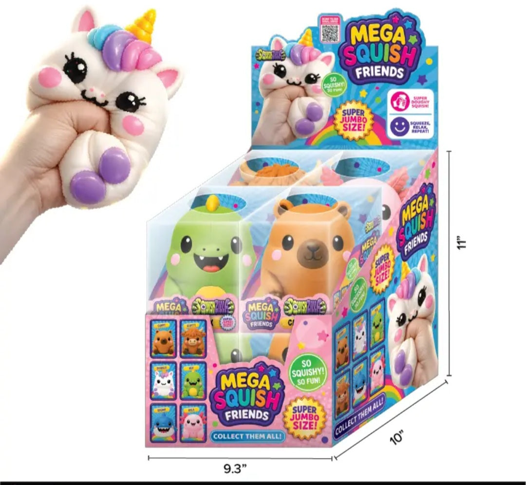 Jumbo Dough Squishy Friends  Toy- Preorder - ETA early December