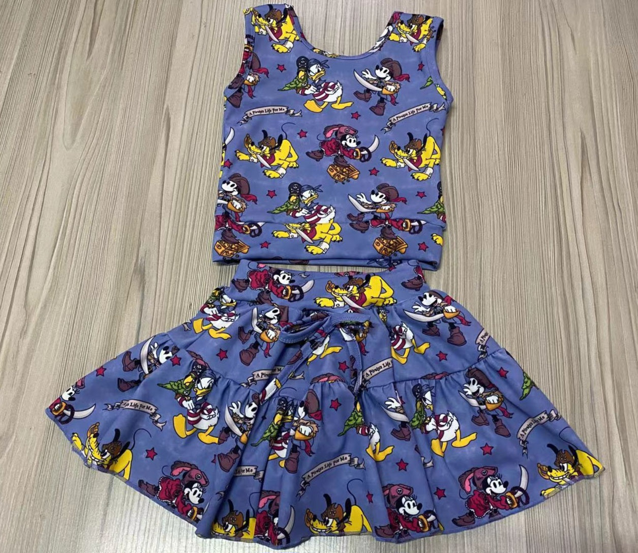 Pirate Mickey Yoga Set - Ready to ship!