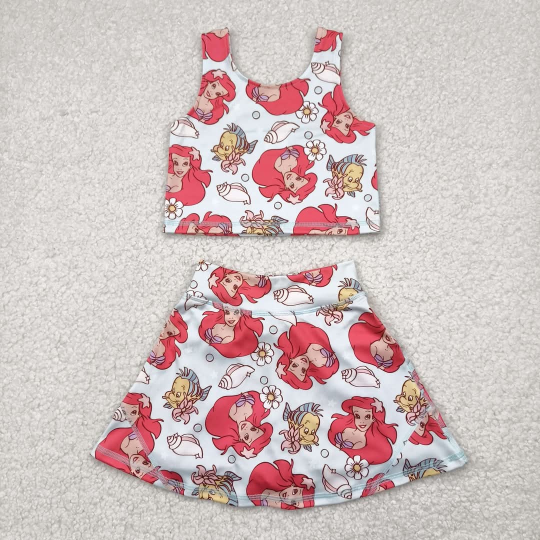 Little Mermaid Yoga Set