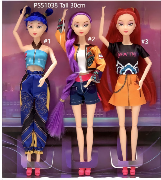 K-POP Demon Hunters Barbie Dolls