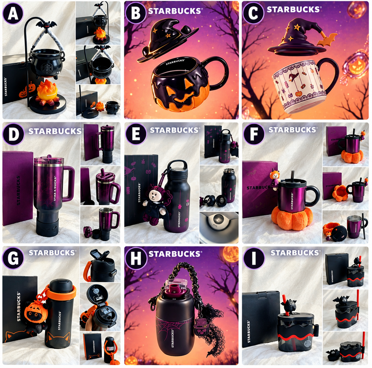 Halloween  Starbucks - China Exclusive- Preorder