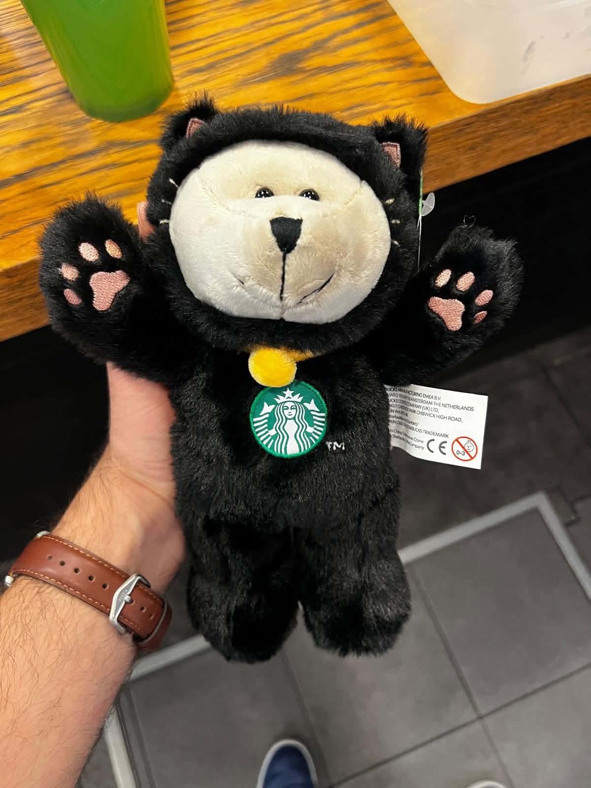 Starbucks France Halloween Winnie Whiskers Plush Doll- Preorder