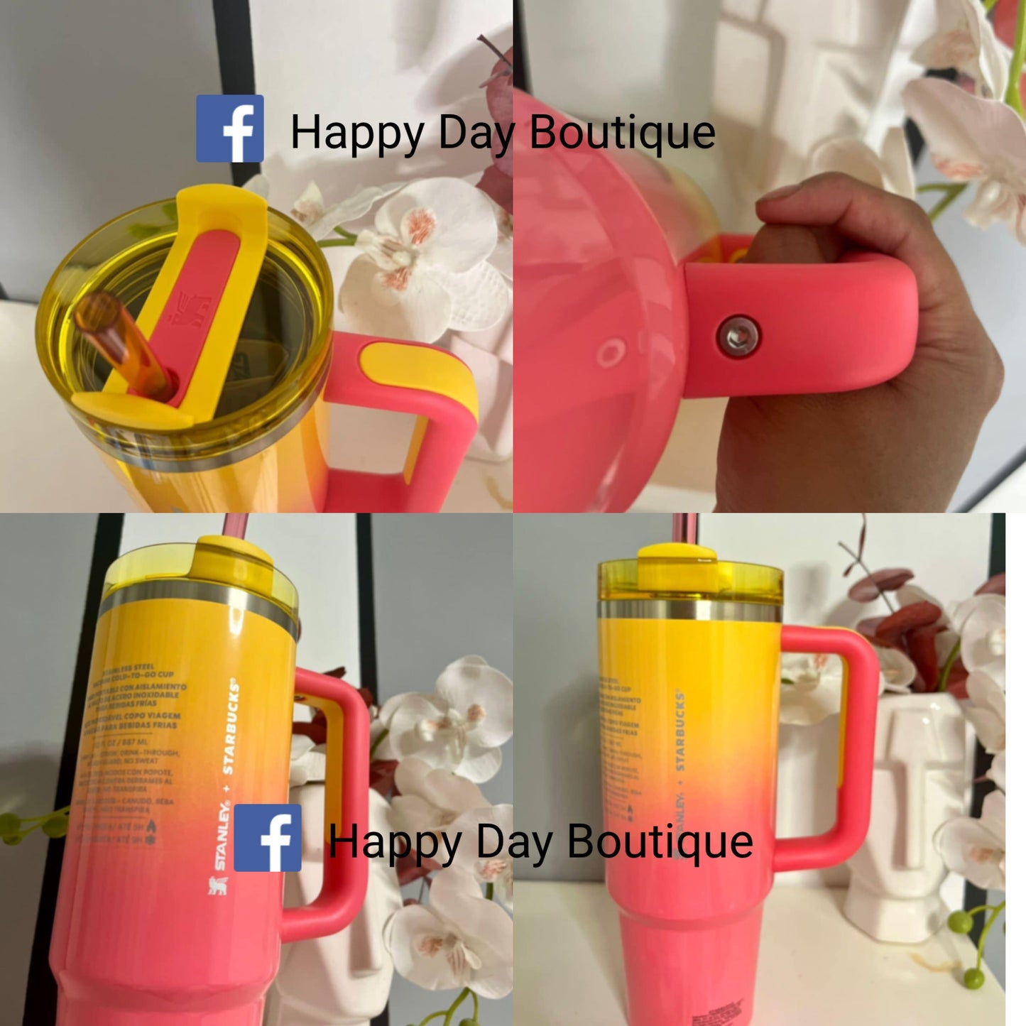 Stanley x Starbucks 30 oz Mexico Sunrise Graident/ Apricot