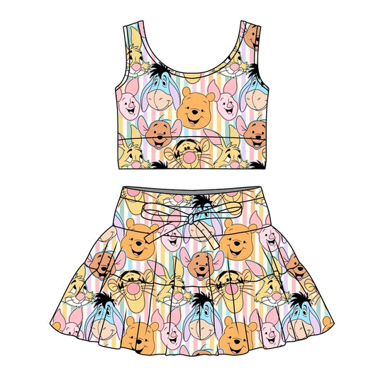 Kid's Winnie the Pooh Pastel Yoga Set - Preorder  -