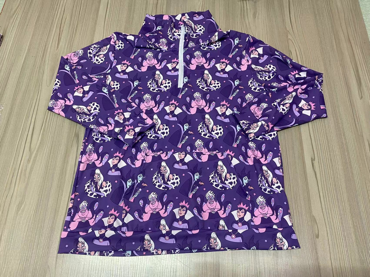 Adult's Magical Halloween 1/4 Zip Jackets- Ready to Ship