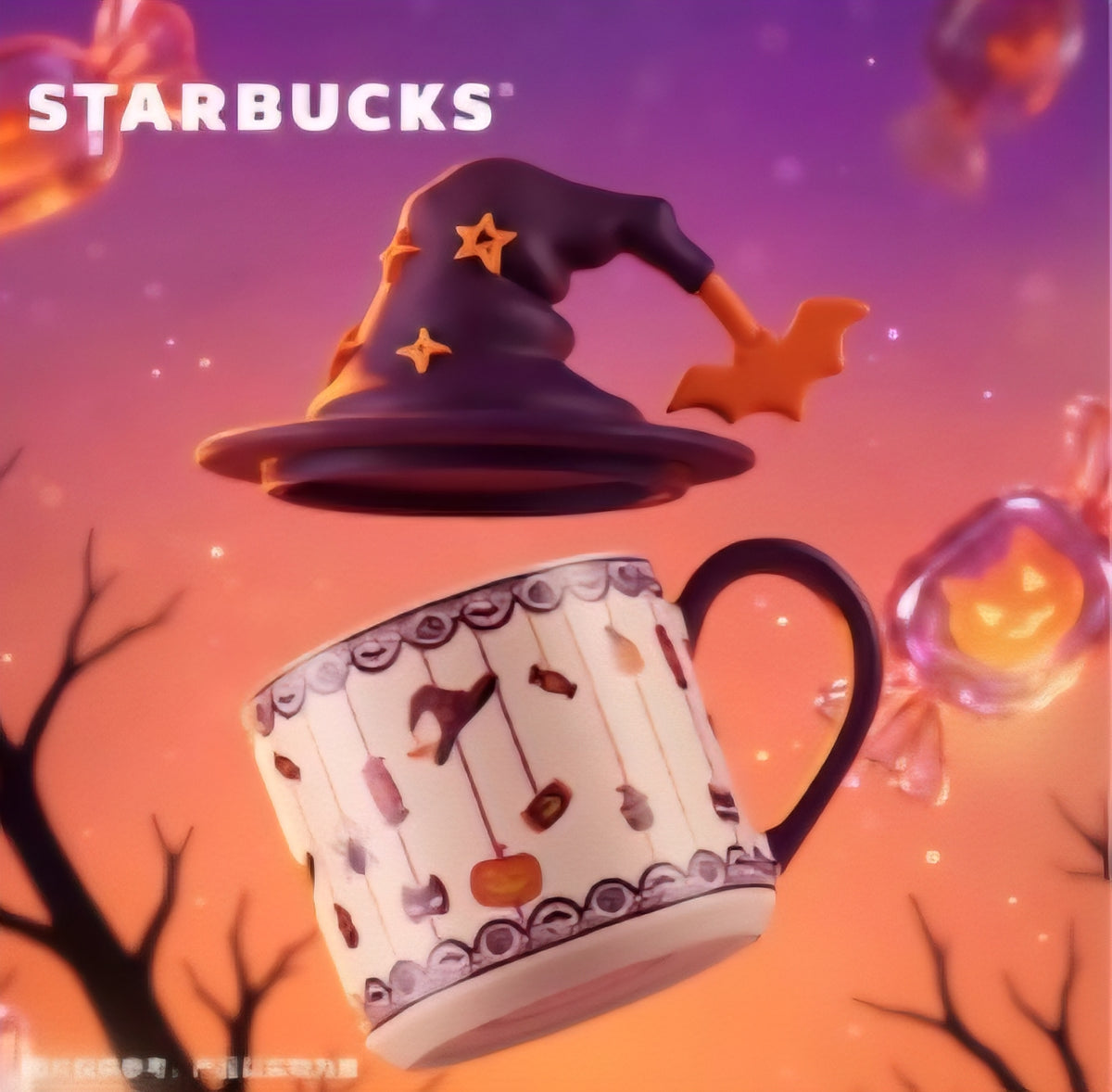Halloween  Starbucks - China Exclusive- Preorder