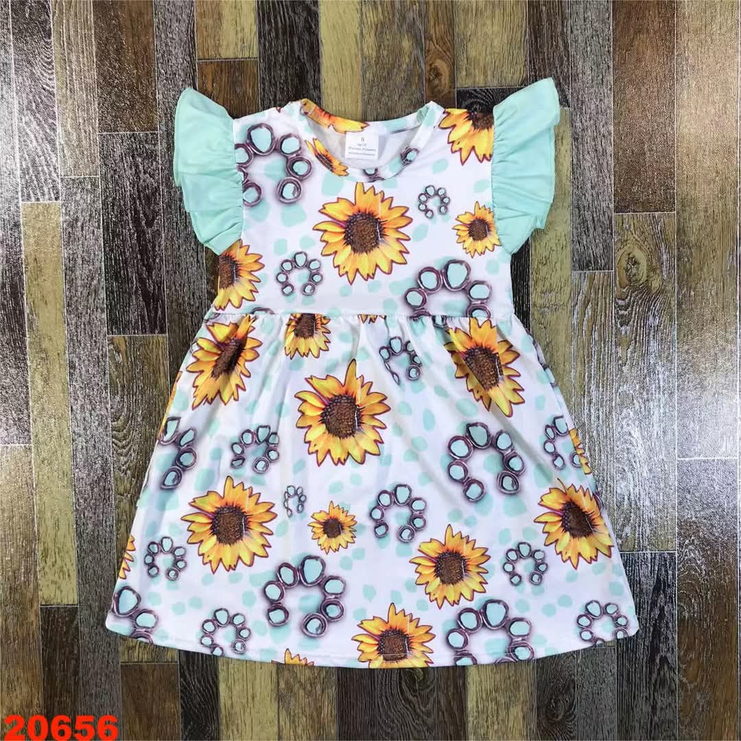 Sunflower Girl's Dress