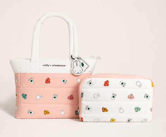 Starbucks Miffy Tote & Pouch- Reserve Members Exclusive