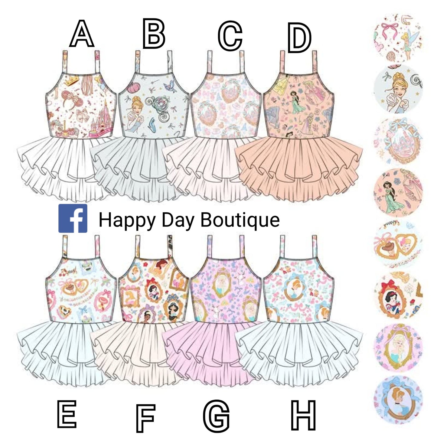 Princess Tutu Outfits- Ready to Ship