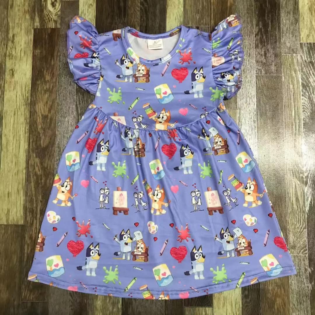 Bluey School Girl's Dress