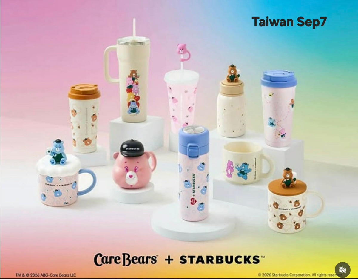 Starbucks Carebear Hot Cup Taiwan - AUTHENTIC - Preorder