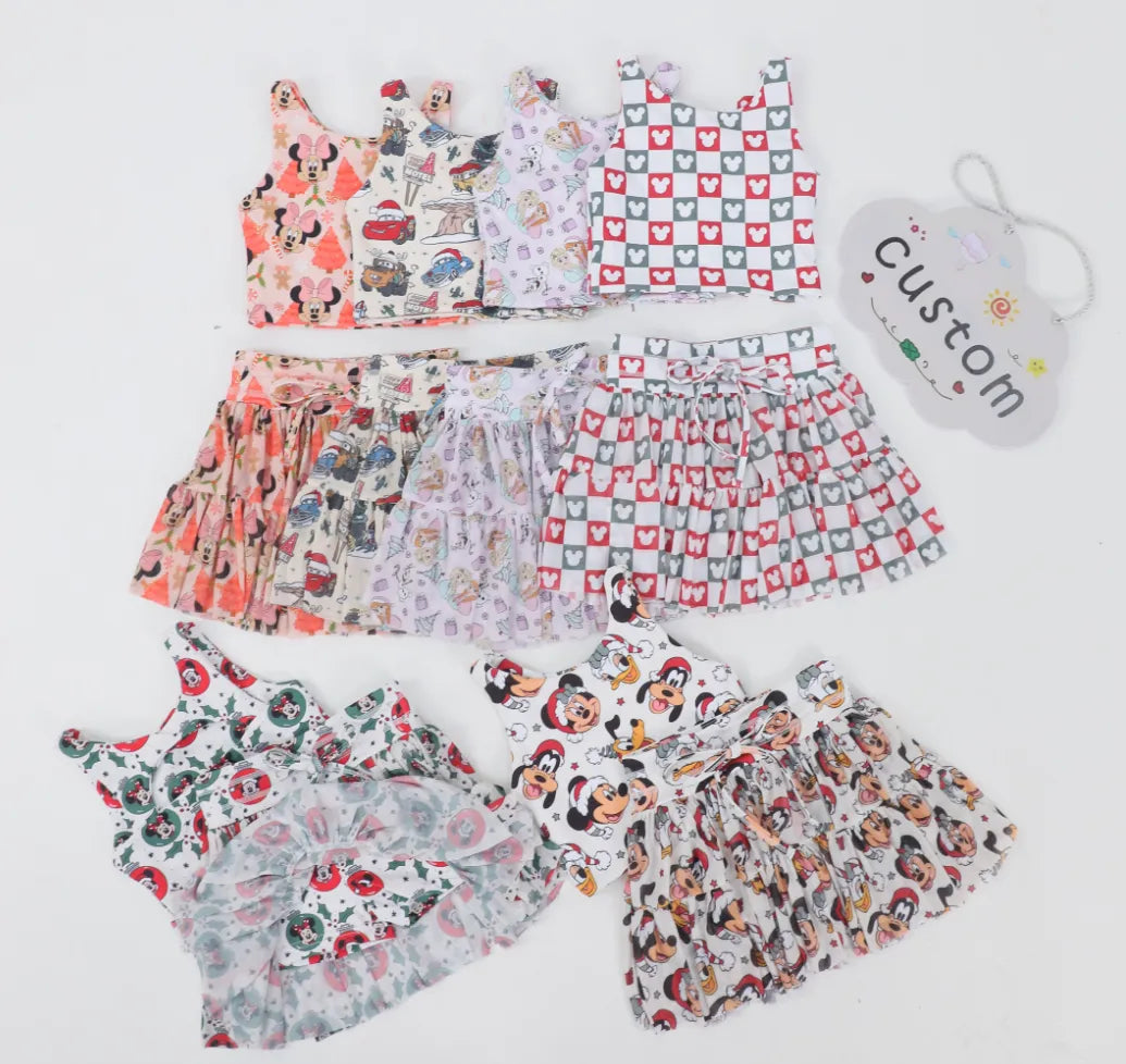 Disney Christmas Mesh Yoga Sets
