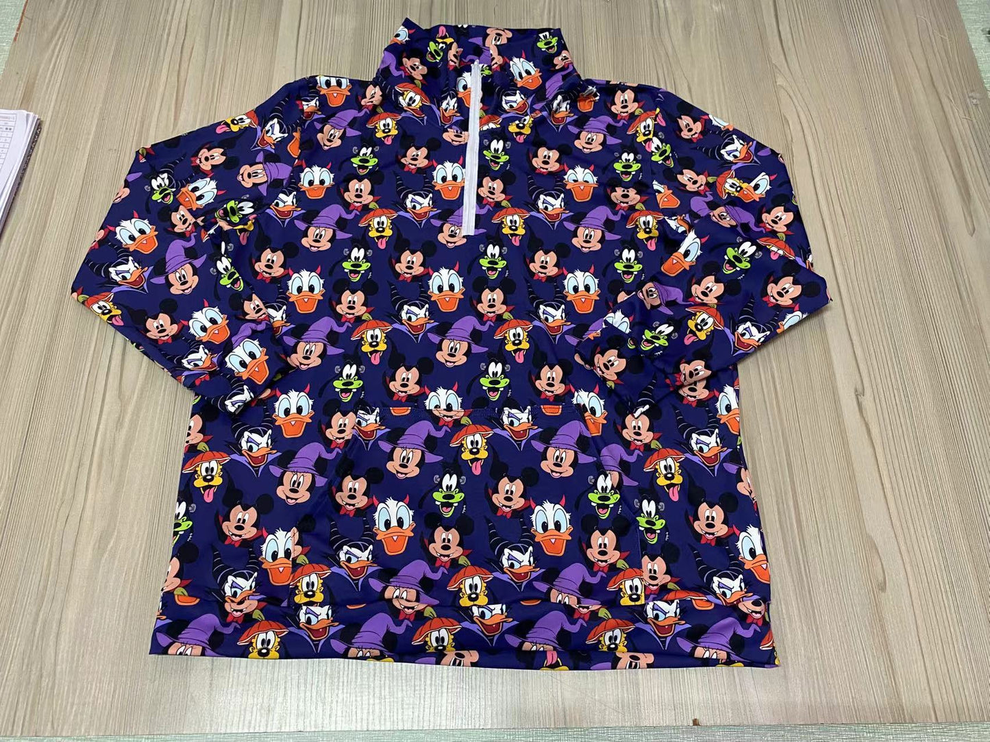 Adult's Magical Halloween 1/4 Zip Jackets- Ready to Ship