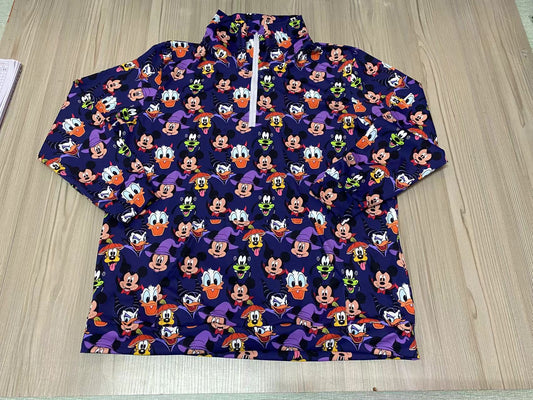 Adult's Magical Halloween 1/4 Zip Jackets- Ready to Ship