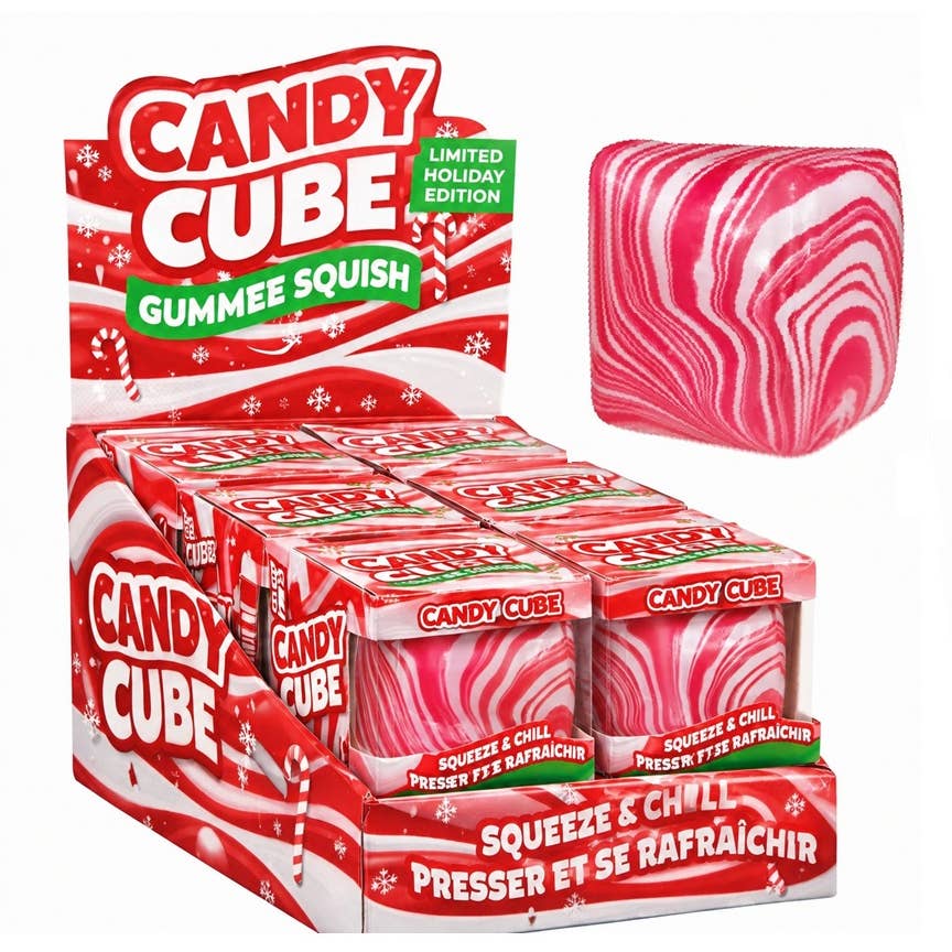 Candy Cube Gummee Squish - Limited Holiday Edition -  Preorder - ETA October