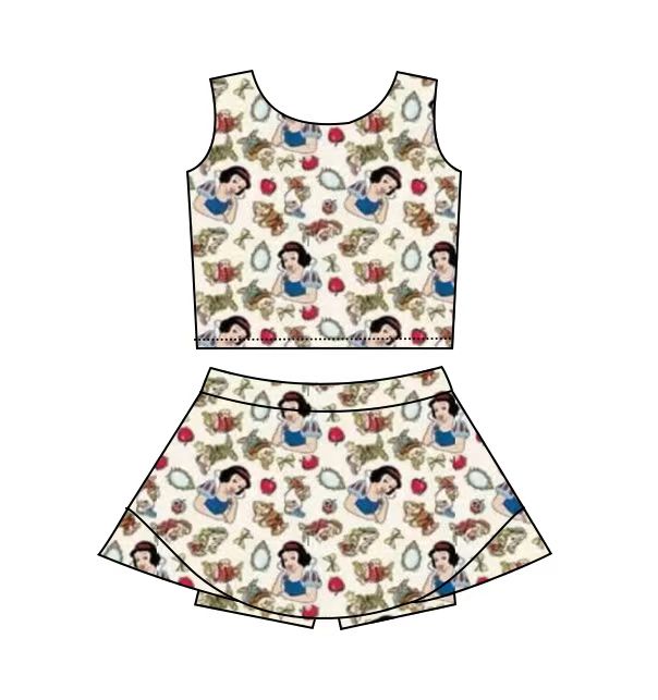 Adult's Snow White Yoga Set - Preorder - ETA is Mid July