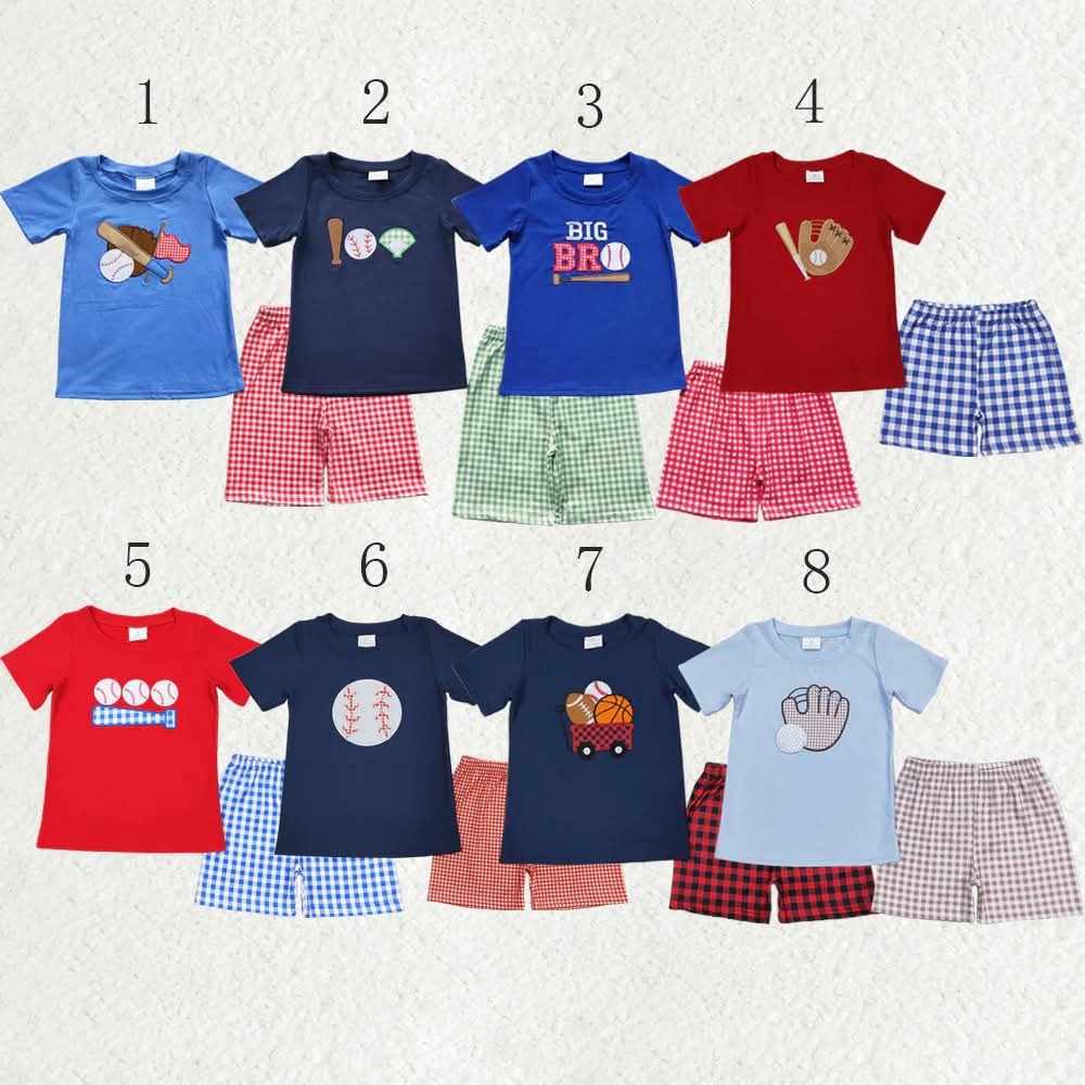 Boy's Sport Smock Sets