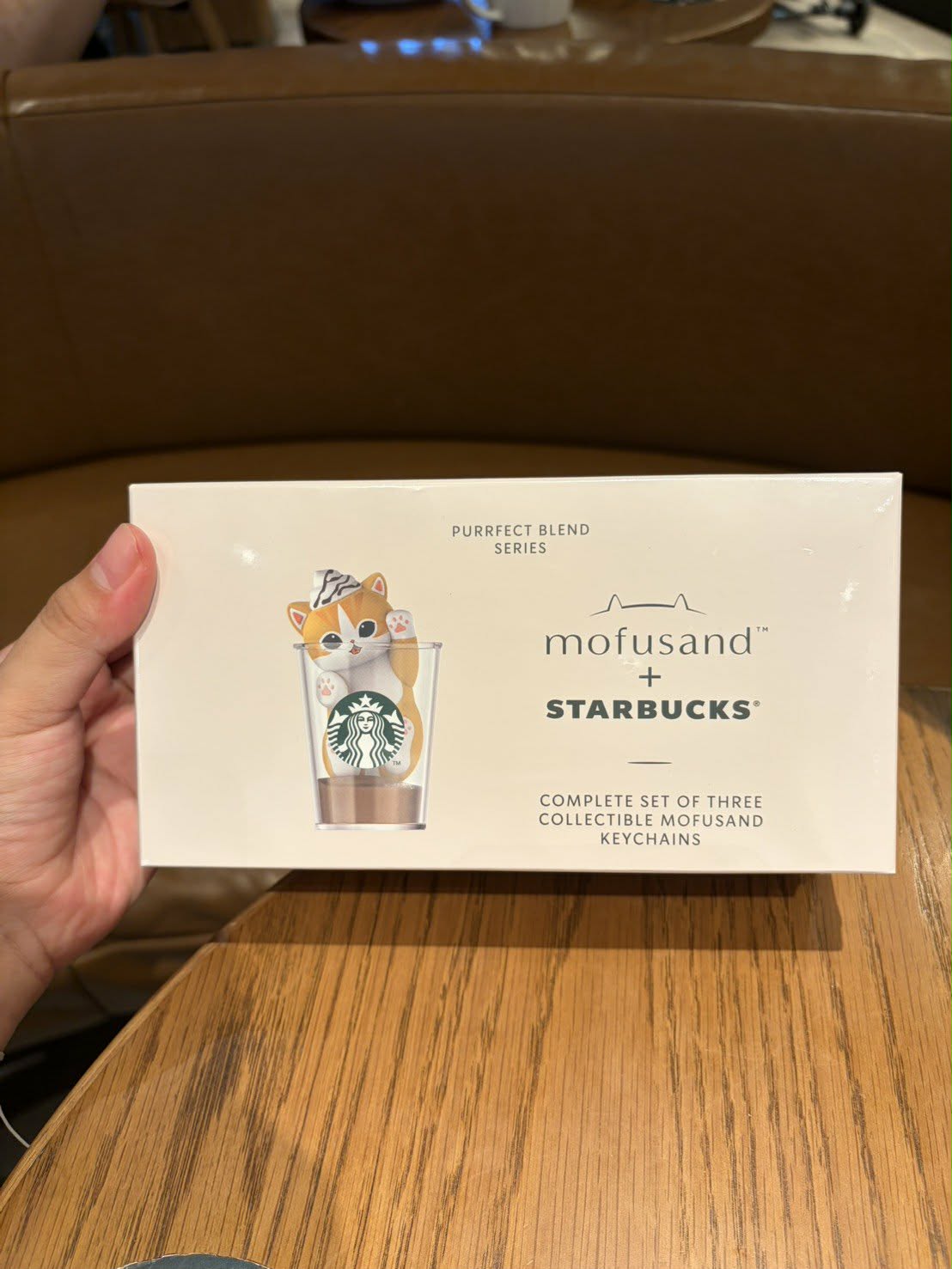 Singapore Exclusive Starbucks Mofusand Cat Keychains AUTHENTIC - Preorder