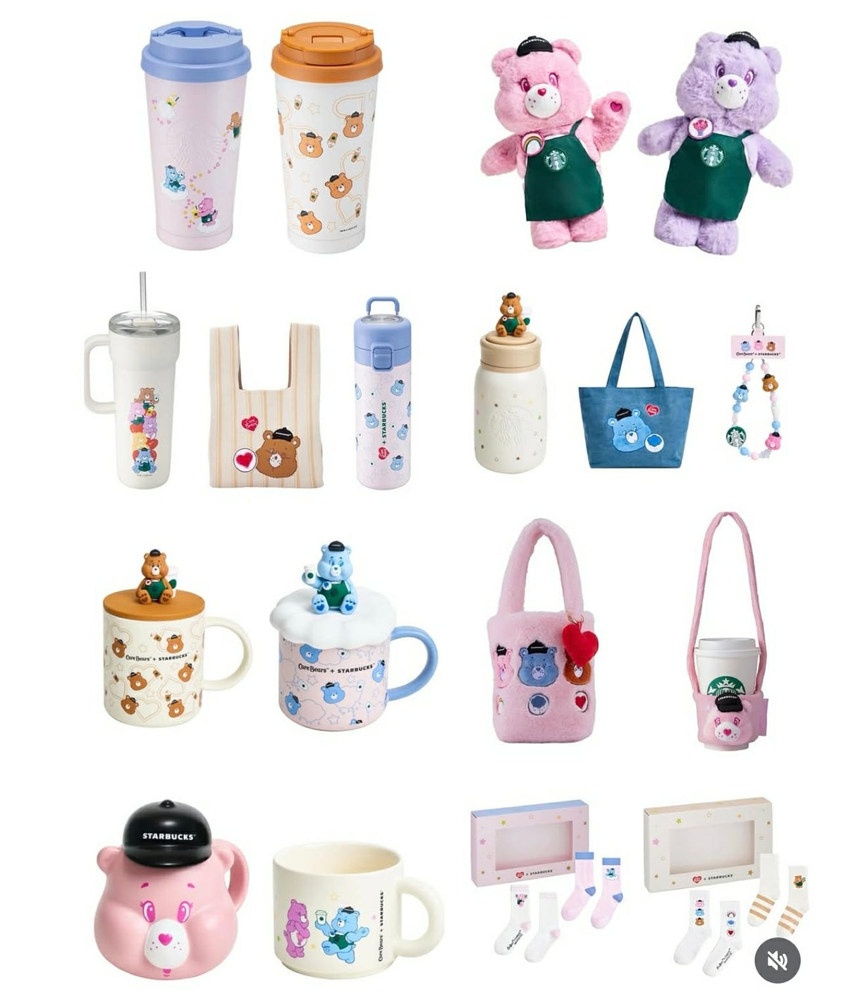 Starbucks Carebear Hot Cup Taiwan - AUTHENTIC - Preorder