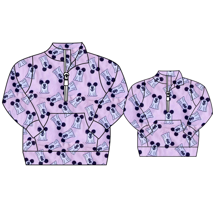 Kid's Magical Halloween 1/4 Zip Jackets - Ready to Ship!!