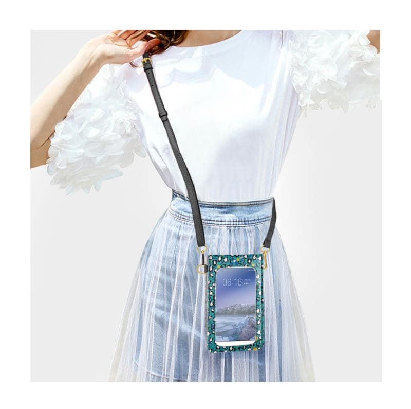Tropical Turtles Phone Crossbody Bag